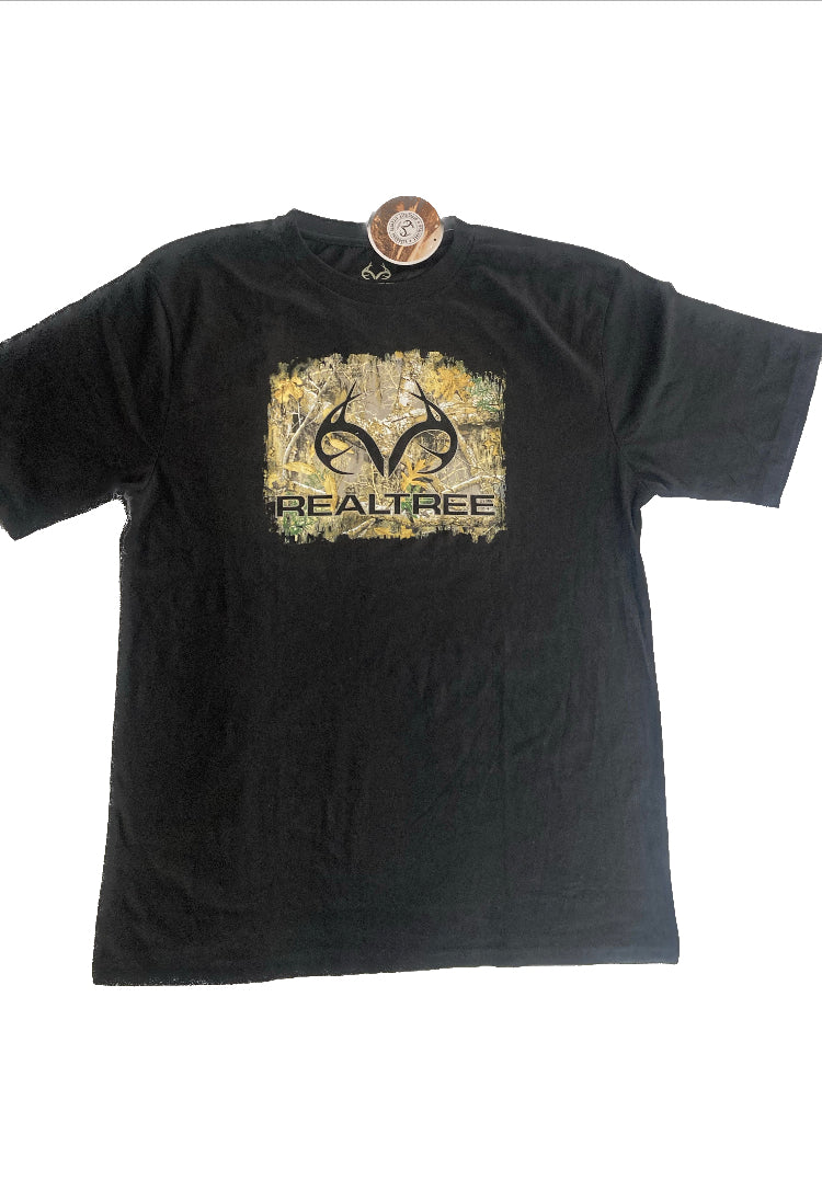 Real Tree/camo antler T-shirt