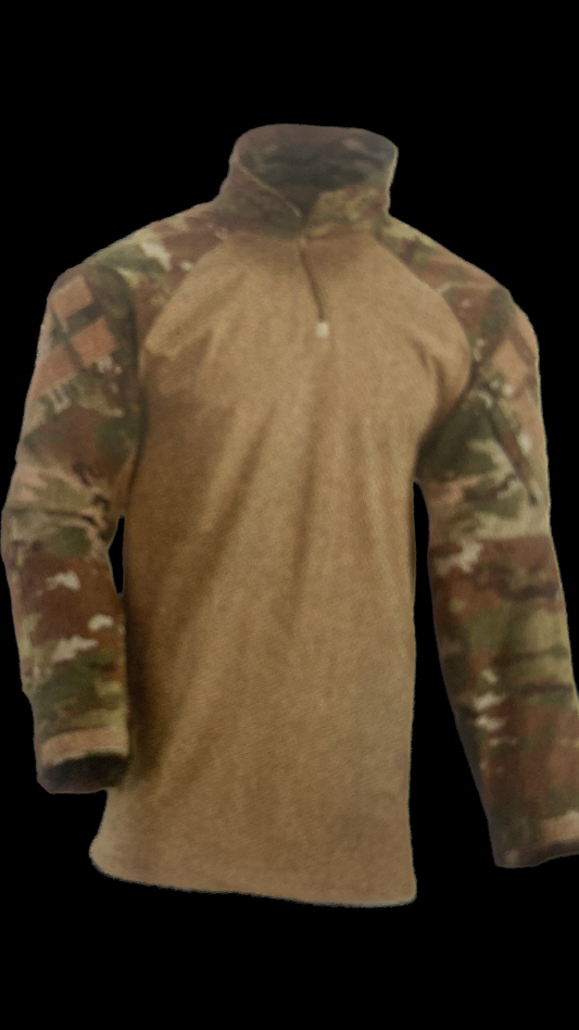 MILITARY/combat 1/4 zip shirt