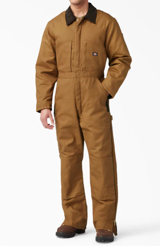 Brown DICKIE insulated Overalls