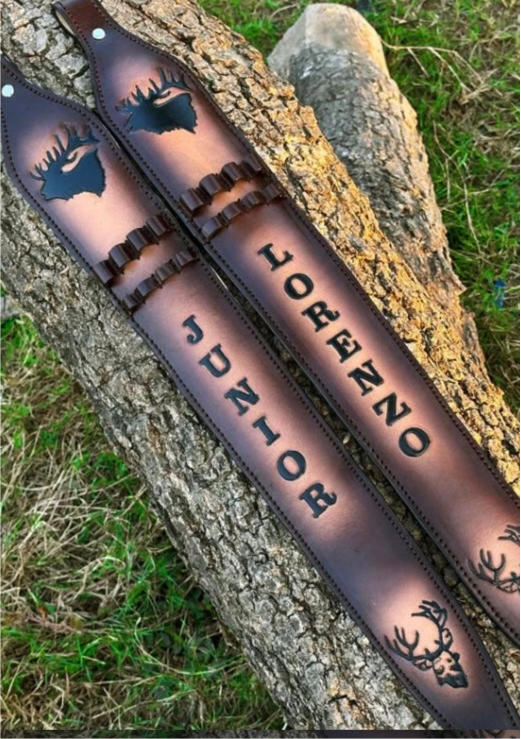 NEW CUSTOM MADE LEATHER RIFLE SLINGS