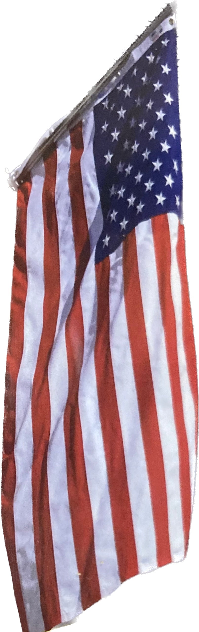 DECOR/100% made in USA hand stitched Flag