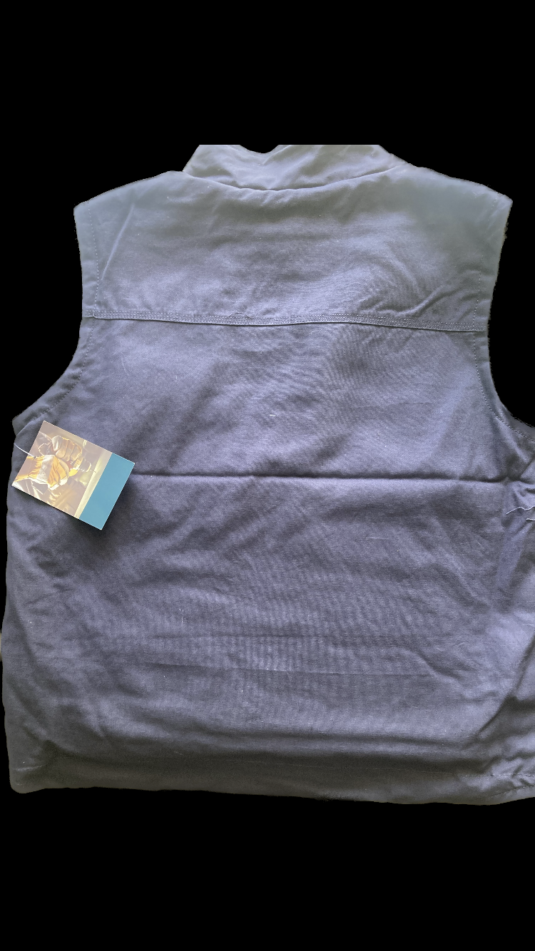 Fleece lined/work vest