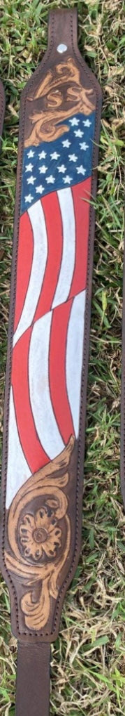 NEW CUSTOM MADE LEATHER RIFLE SLINGS