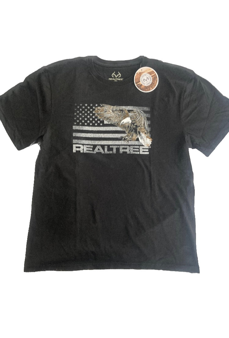 Real Tree/Flag Eagle T-shirt