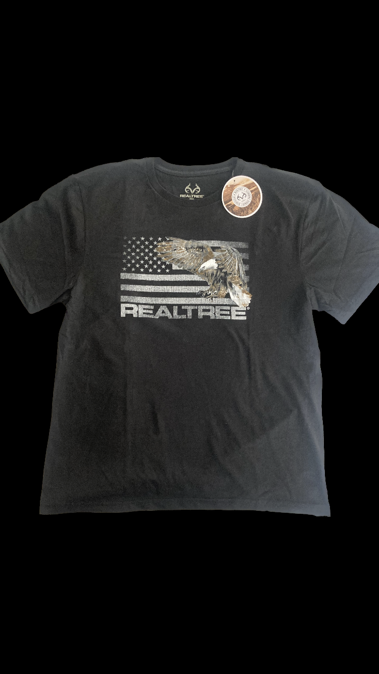 Real Tree/Flag Eagle T-shirt